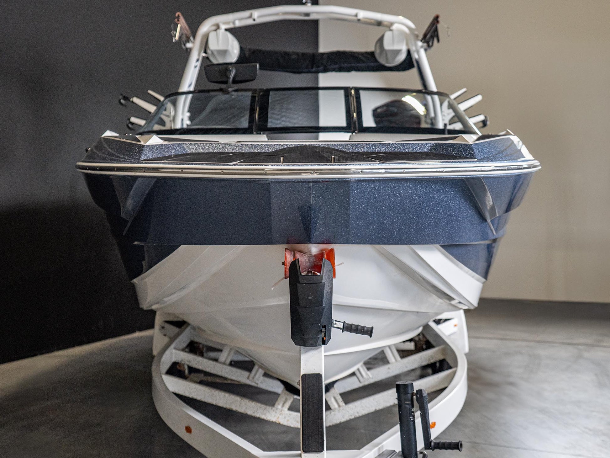 2022 Supreme S240 - Steel Blue / White - BoardCo Boats