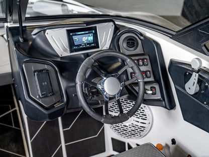 2022 Supreme S240 - Steel Blue / White - BoardCo Boats