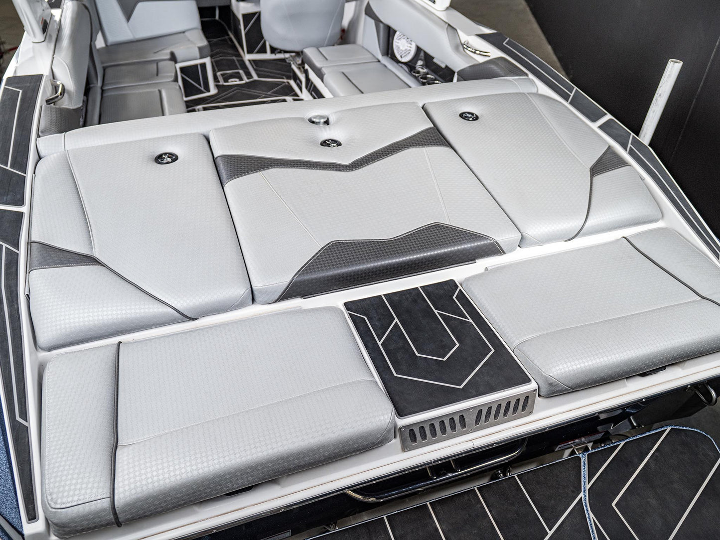 2022 Supreme S240 - Steel Blue / White - BoardCo Boats