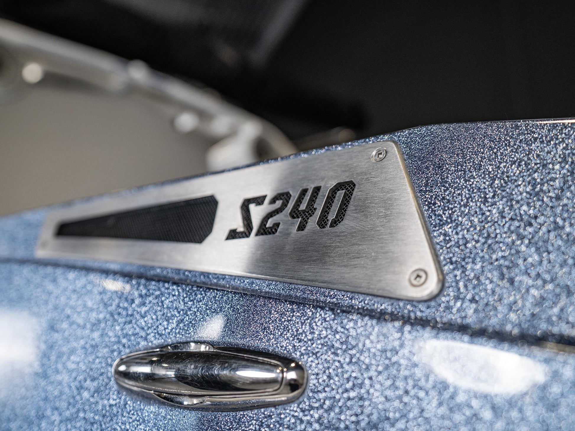 2022 Supreme S240 - Steel Blue / White - BoardCo Boats