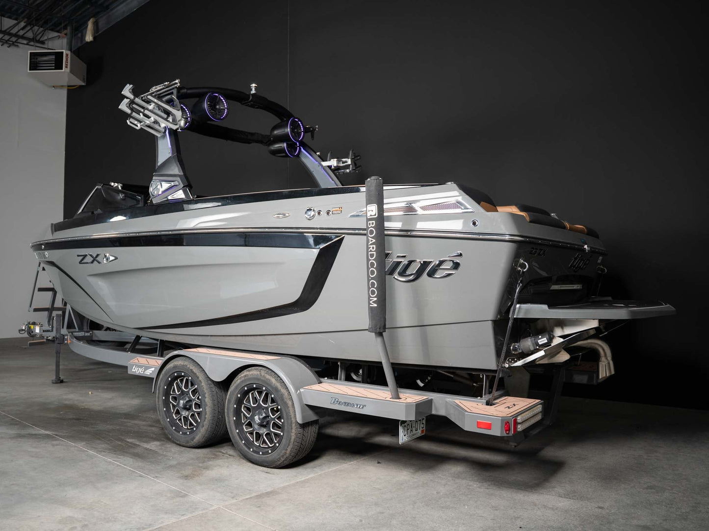 2022 Tige ZX - Gray / Gray - BoardCo Boats