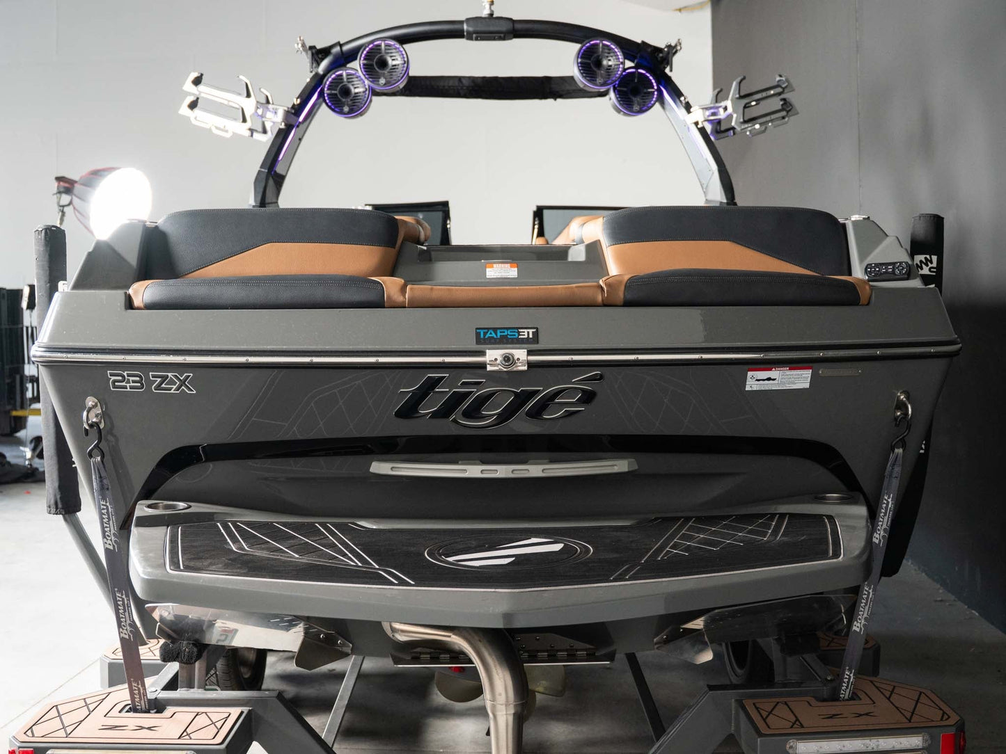 2022 Tige ZX - Gray / Gray - BoardCo Boats