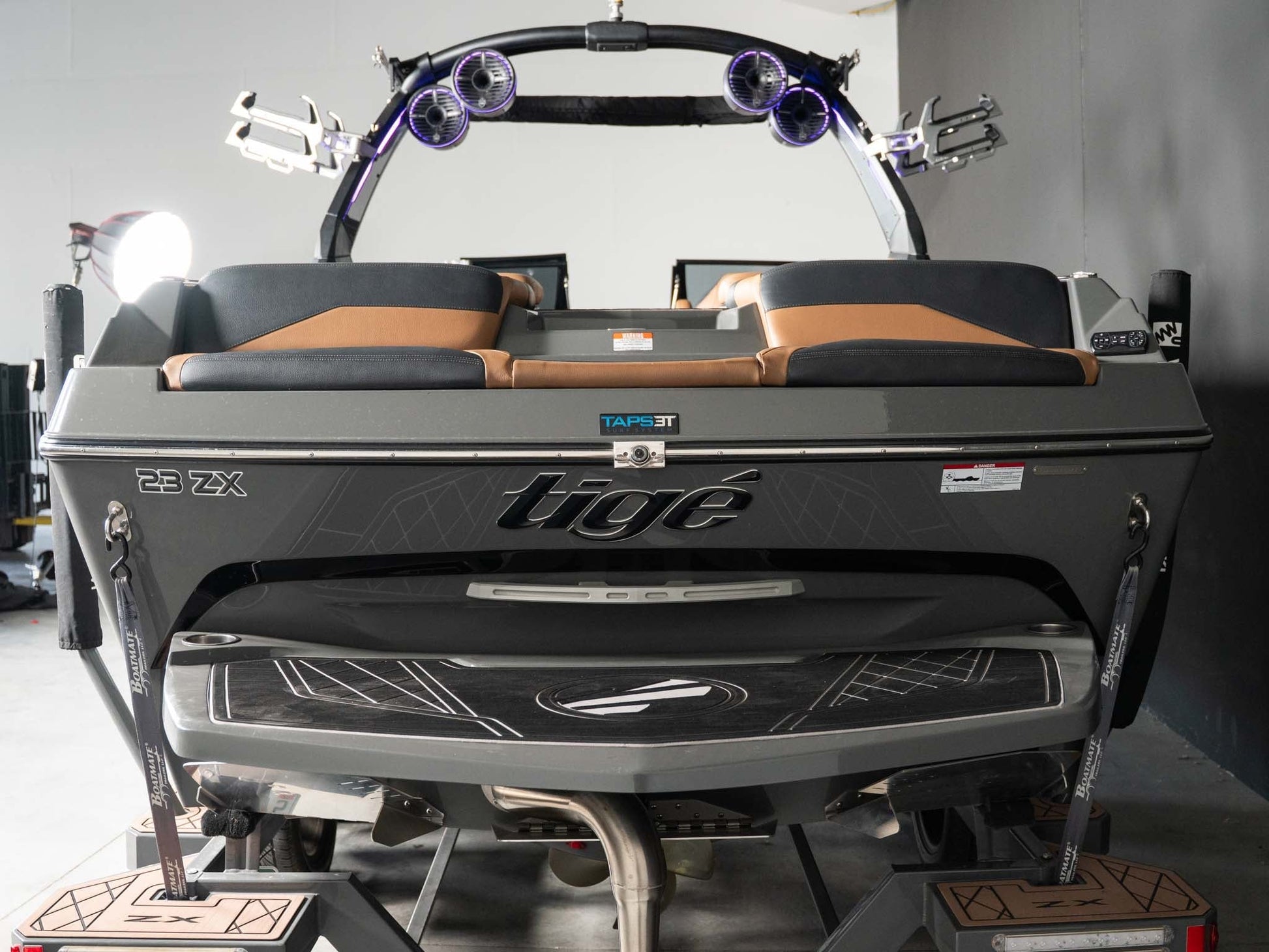2022 Tige ZX - Gray / Gray - BoardCo Boats