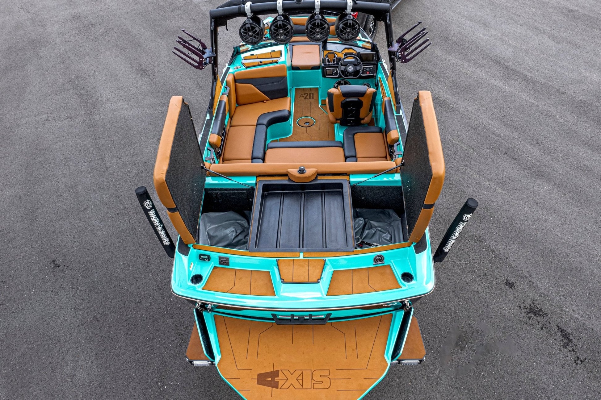 2023 Axis A20 - Teal / Black - BoardCo Boats