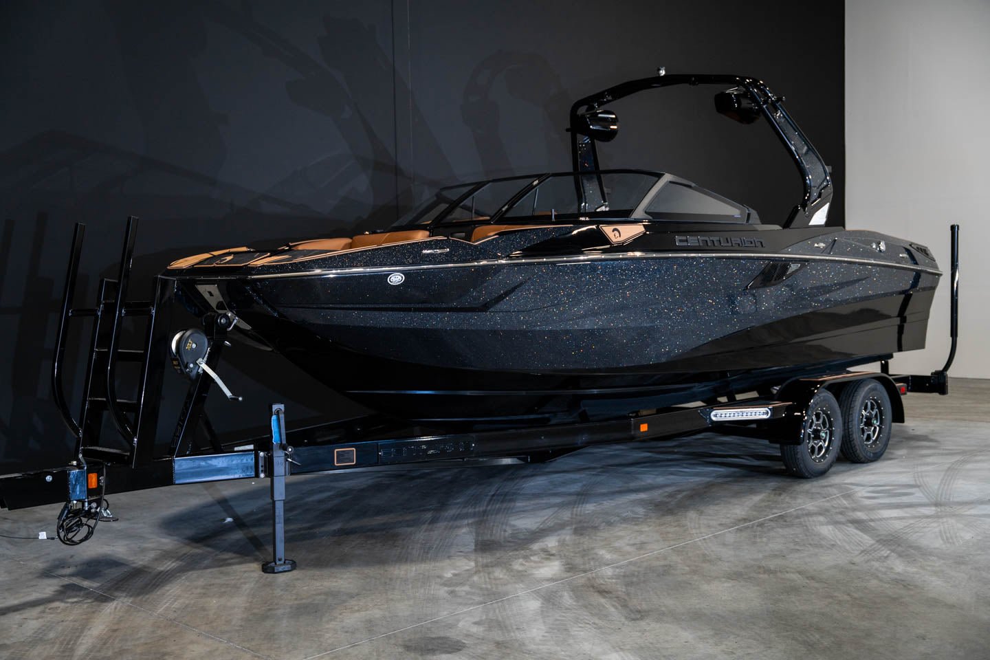 2023 Centurion Fi23 Black Flake / Black - BoardCo Boats