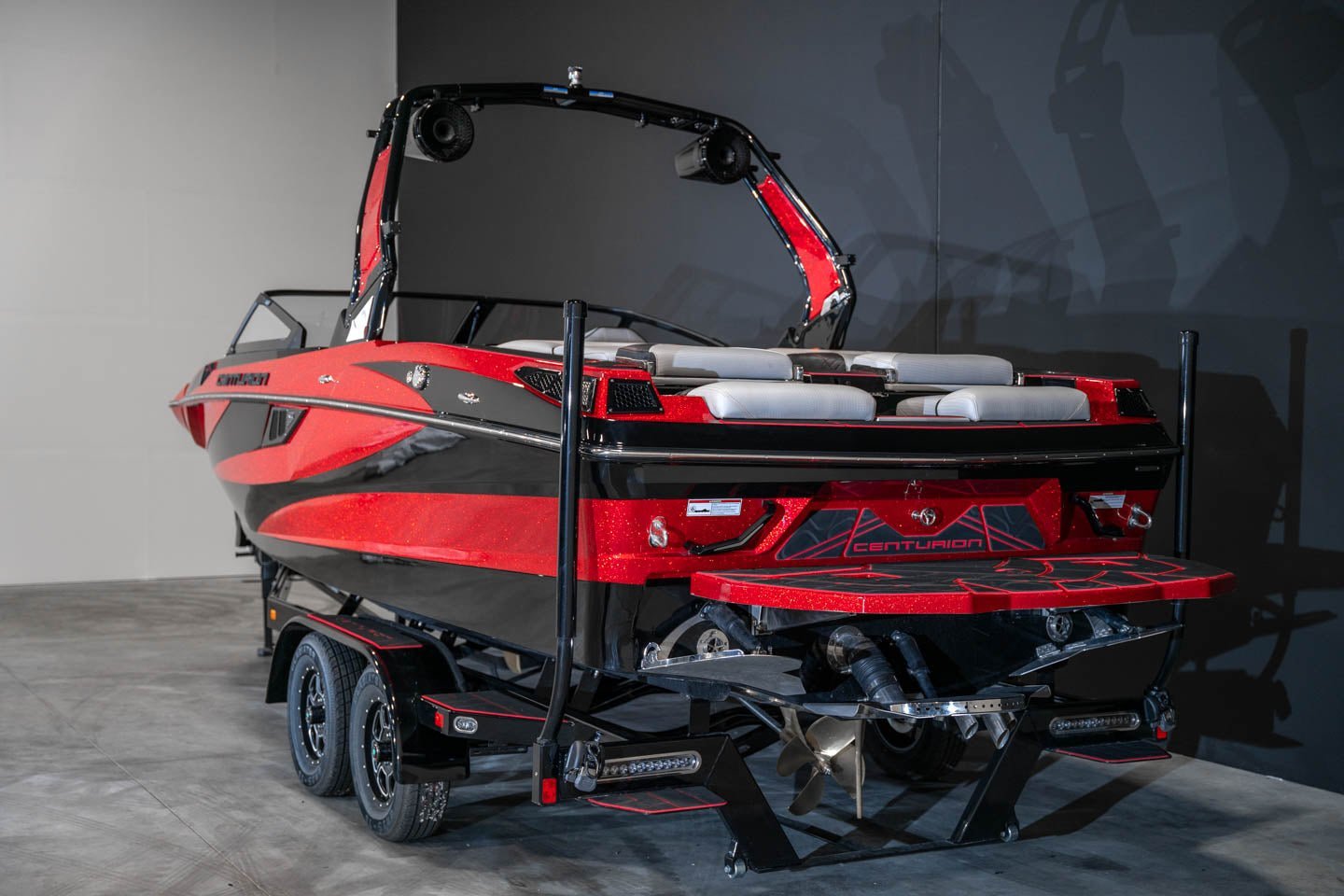 2023 Centurion Fi23 Fire Red Flake / Black - BoardCo