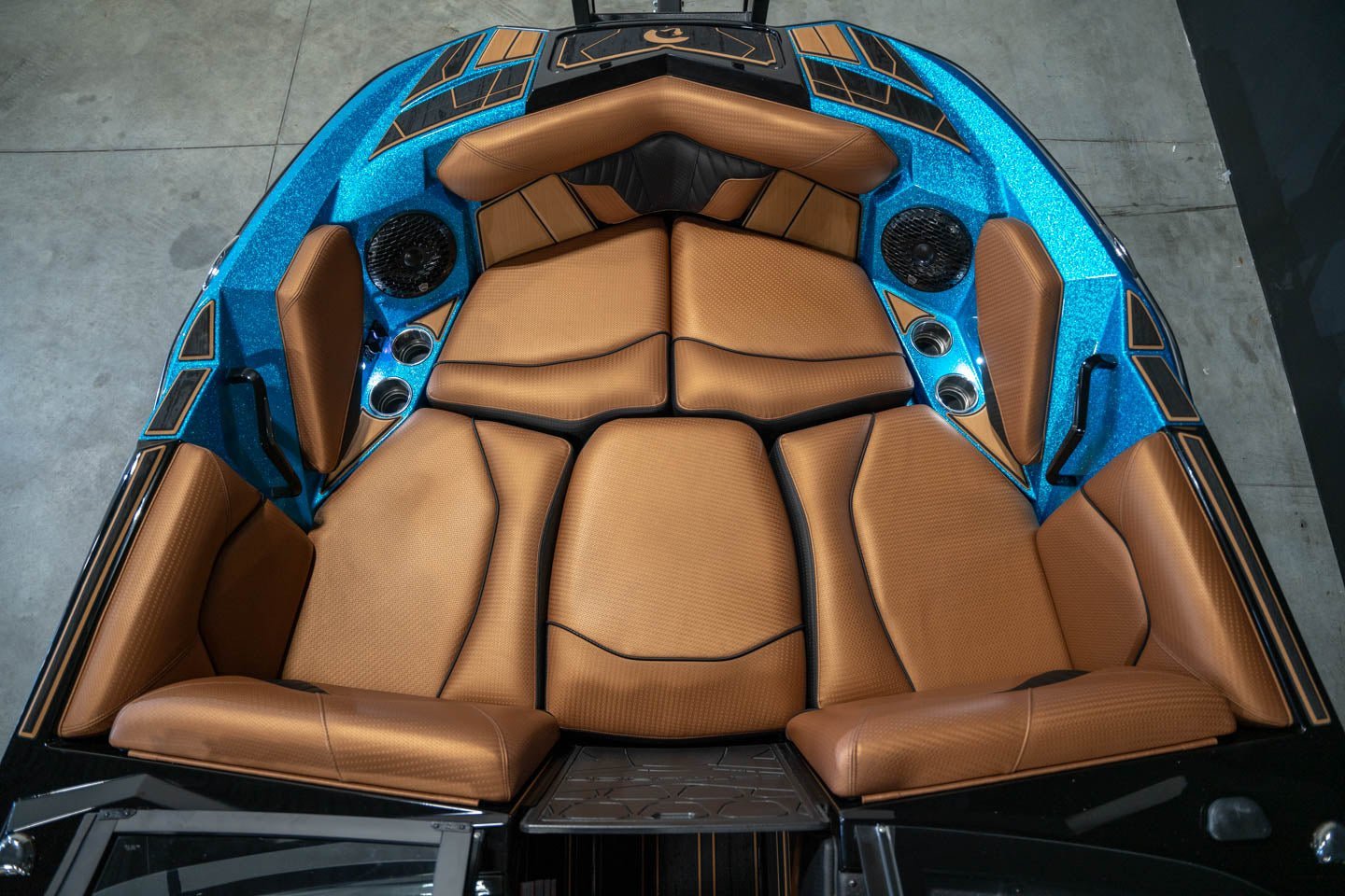 2023 Centurion Fi25 Bahama Blue Flake / Black - BoardCo