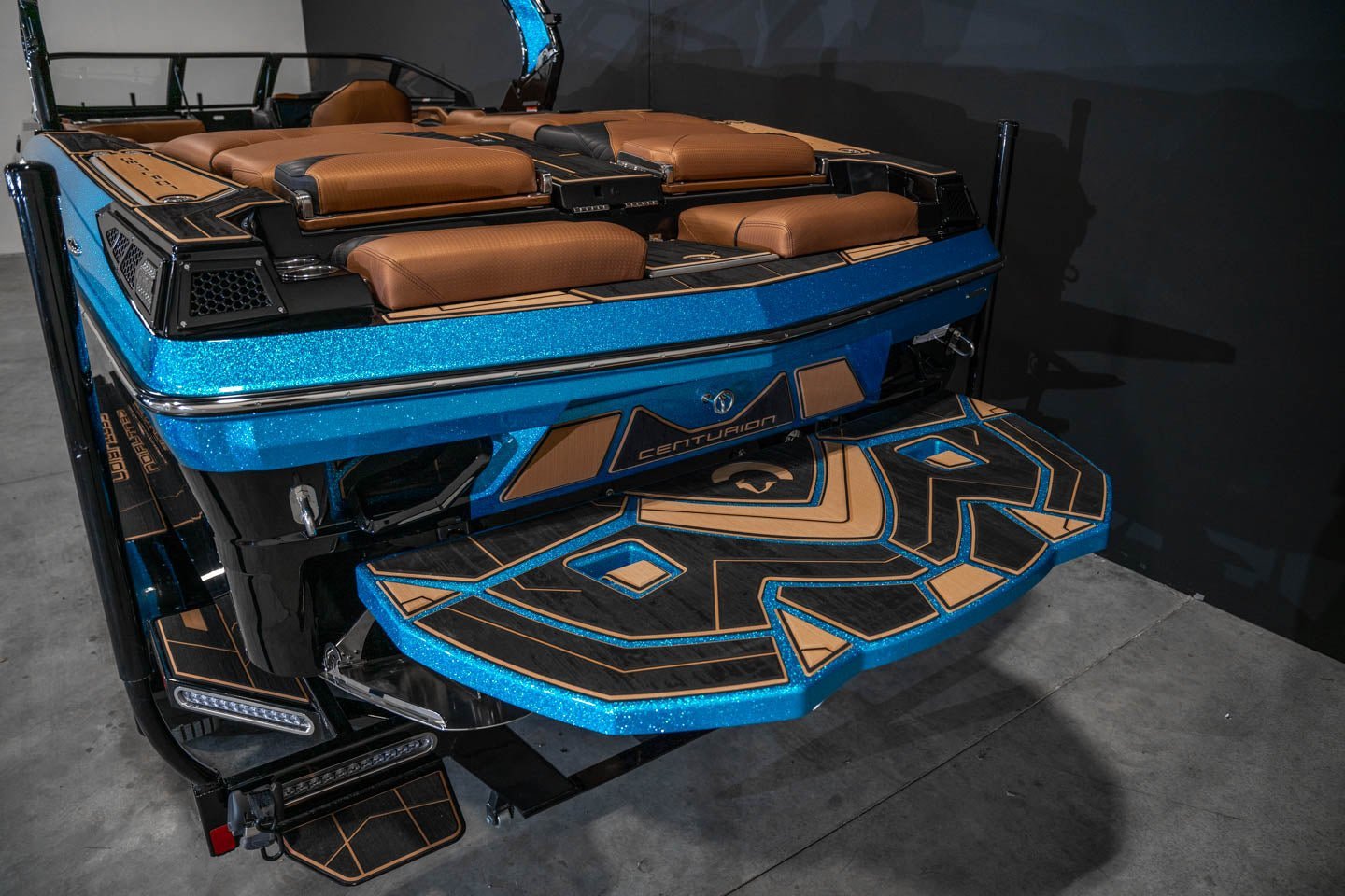 2023 Centurion Fi25 Bahama Blue Flake / Black - BoardCo