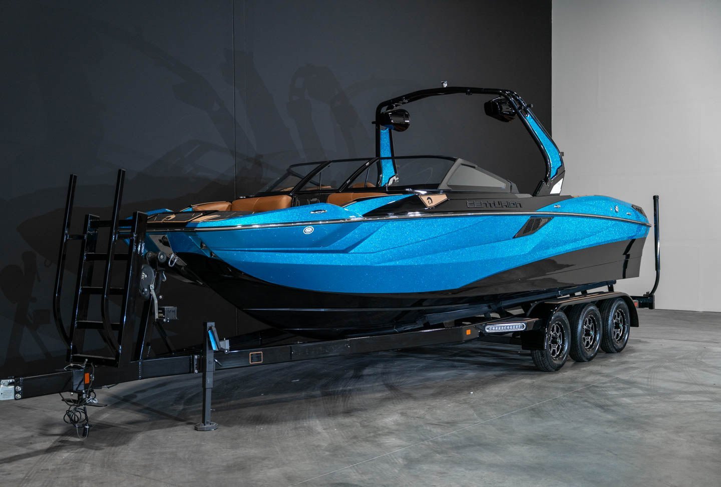 2023 Centurion Fi25 Bahama Blue Flake / Black - BoardCo