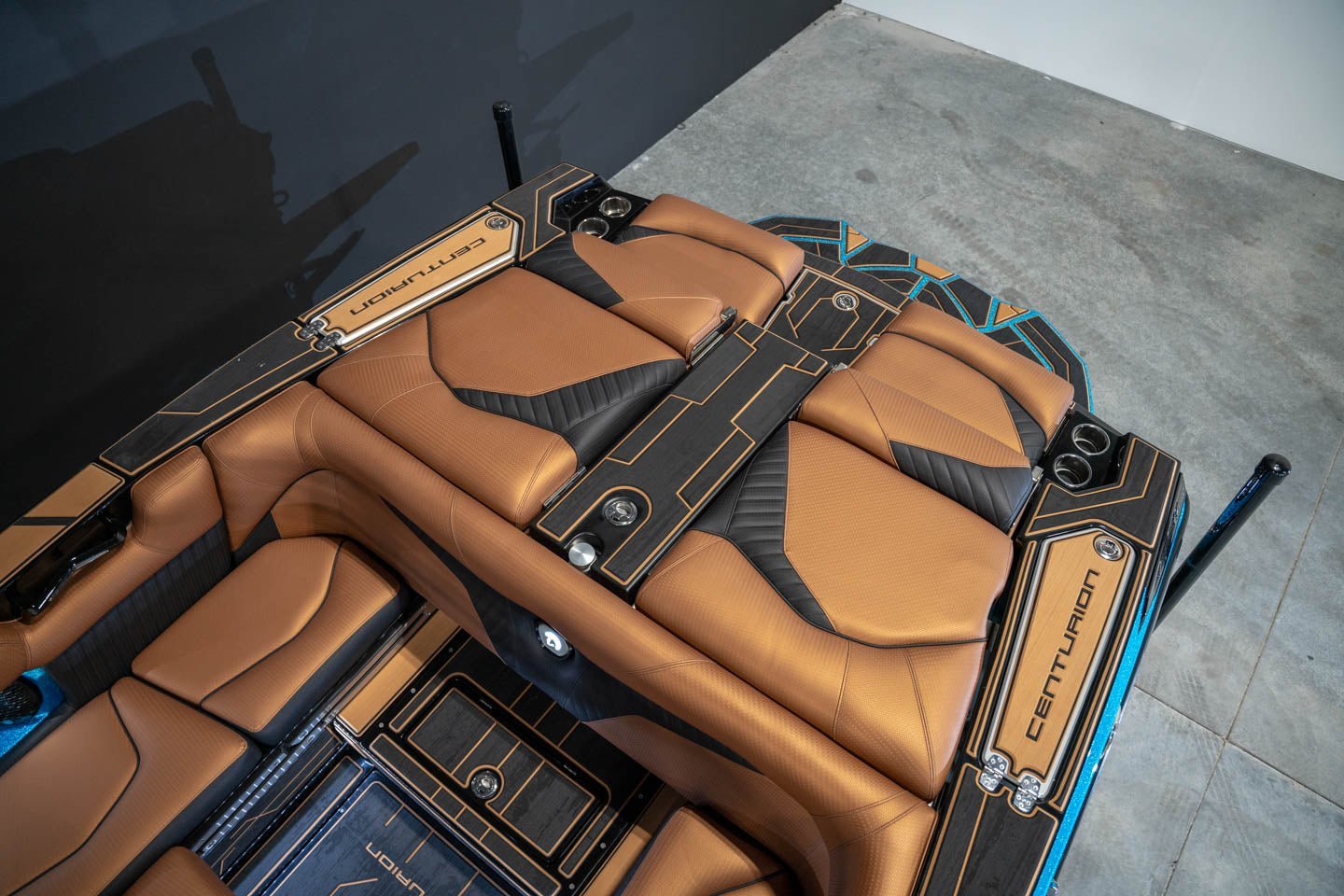 2023 Centurion Fi25 Bahama Blue Flake / Black - BoardCo