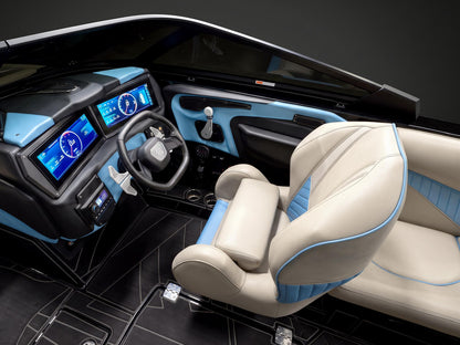 2023 Centurion Fi25 in Onyx Black / Sky Blue Flake