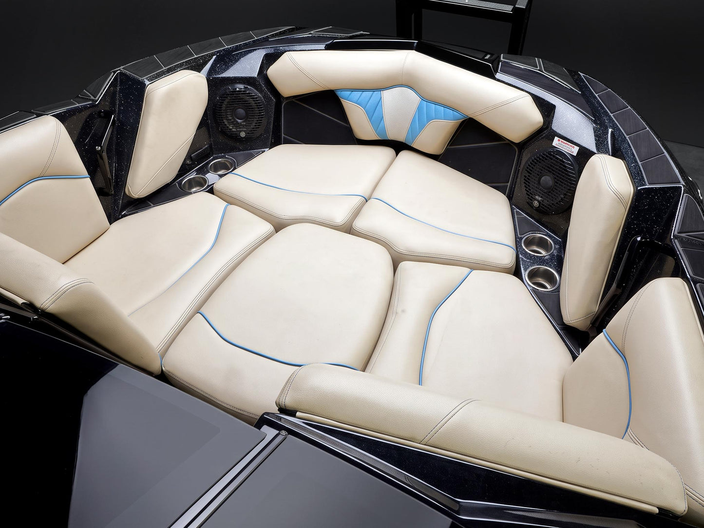 2023 Centurion Fi25 in Onyx Black / Sky Blue Flake