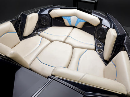 2023 Centurion Fi25 in Onyx Black / Sky Blue Flake