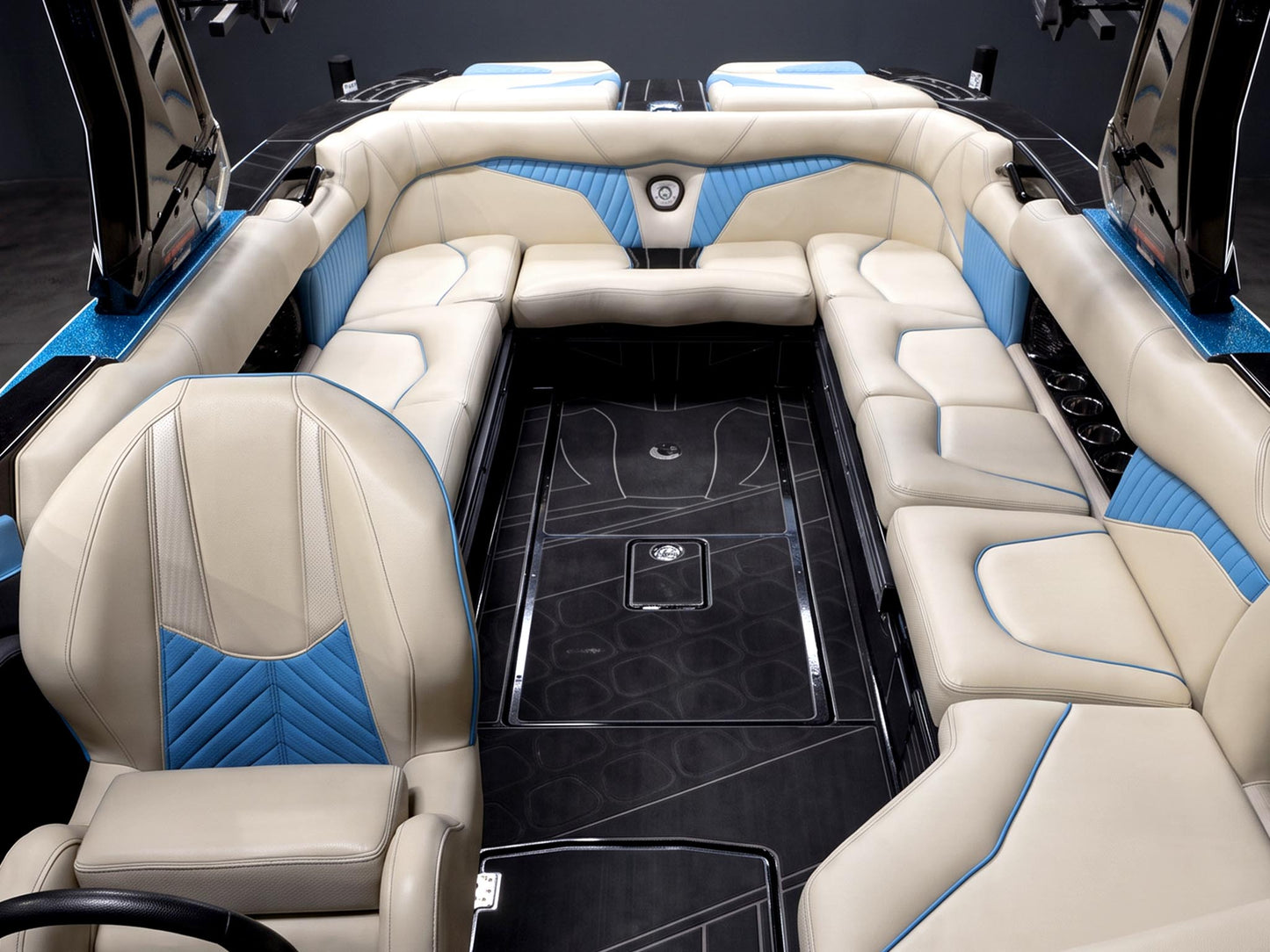 2023 Centurion Fi25 in Onyx Black / Sky Blue Flake
