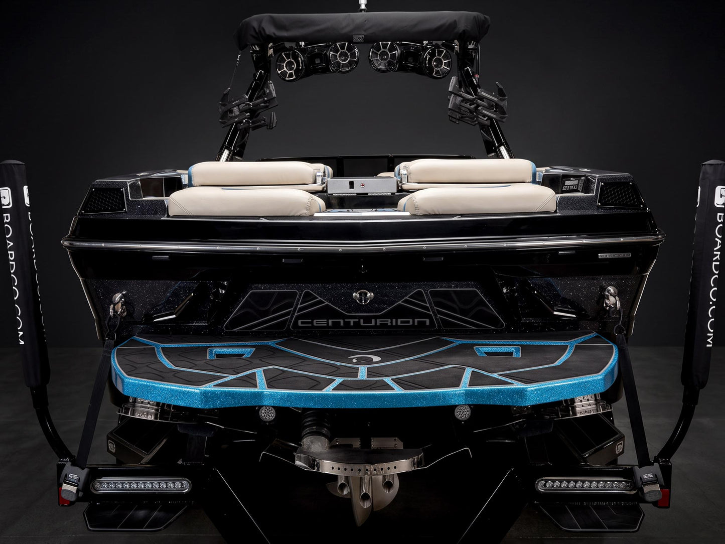 2023 Centurion Fi25 in Onyx Black / Sky Blue Flake