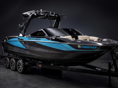 2023 Centurion Fi25 in Onyx Black / Sky Blue Flake