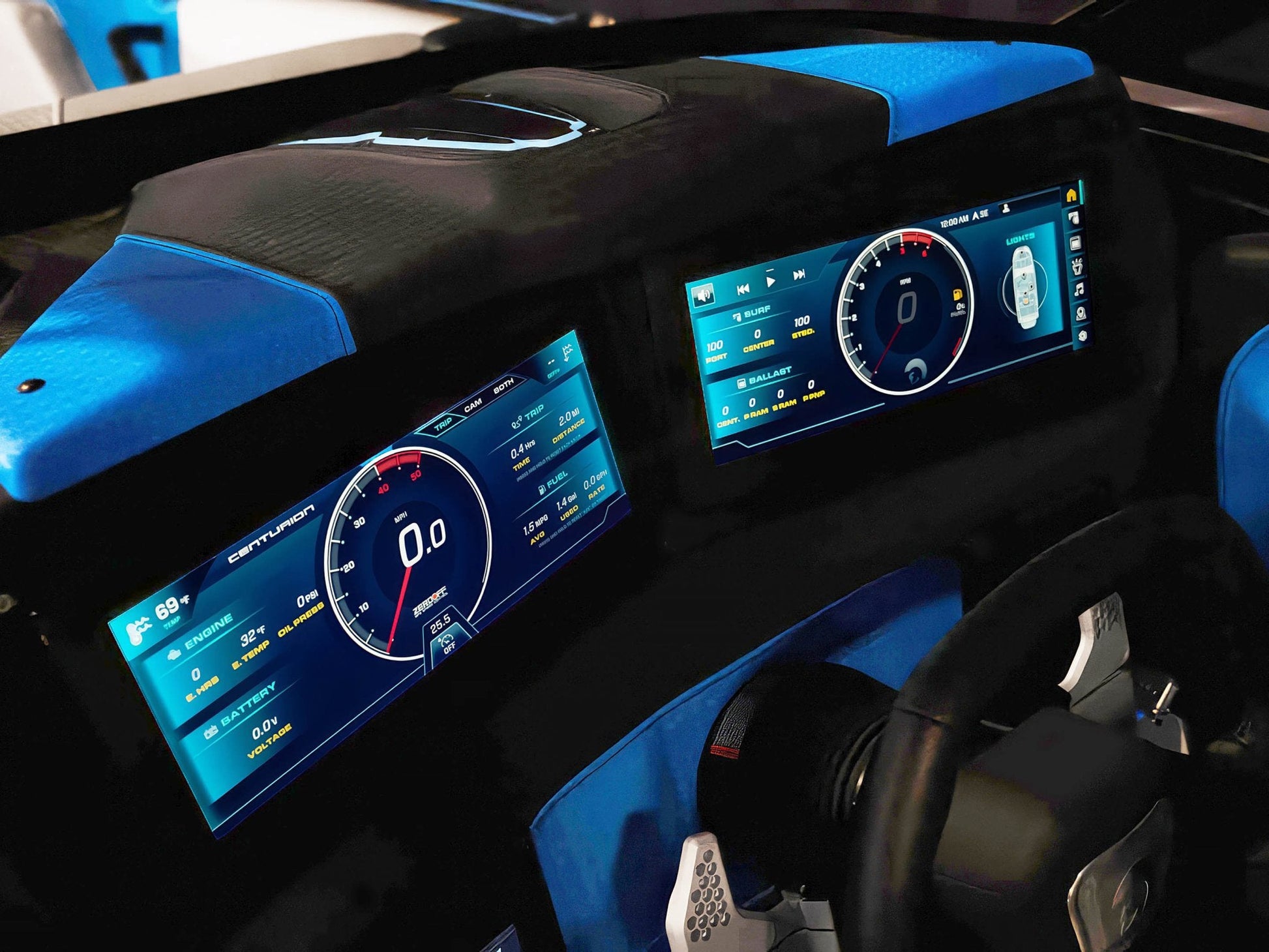 2023 Centurion Fi25 - Electric Blue/Black - BoardCo Boats