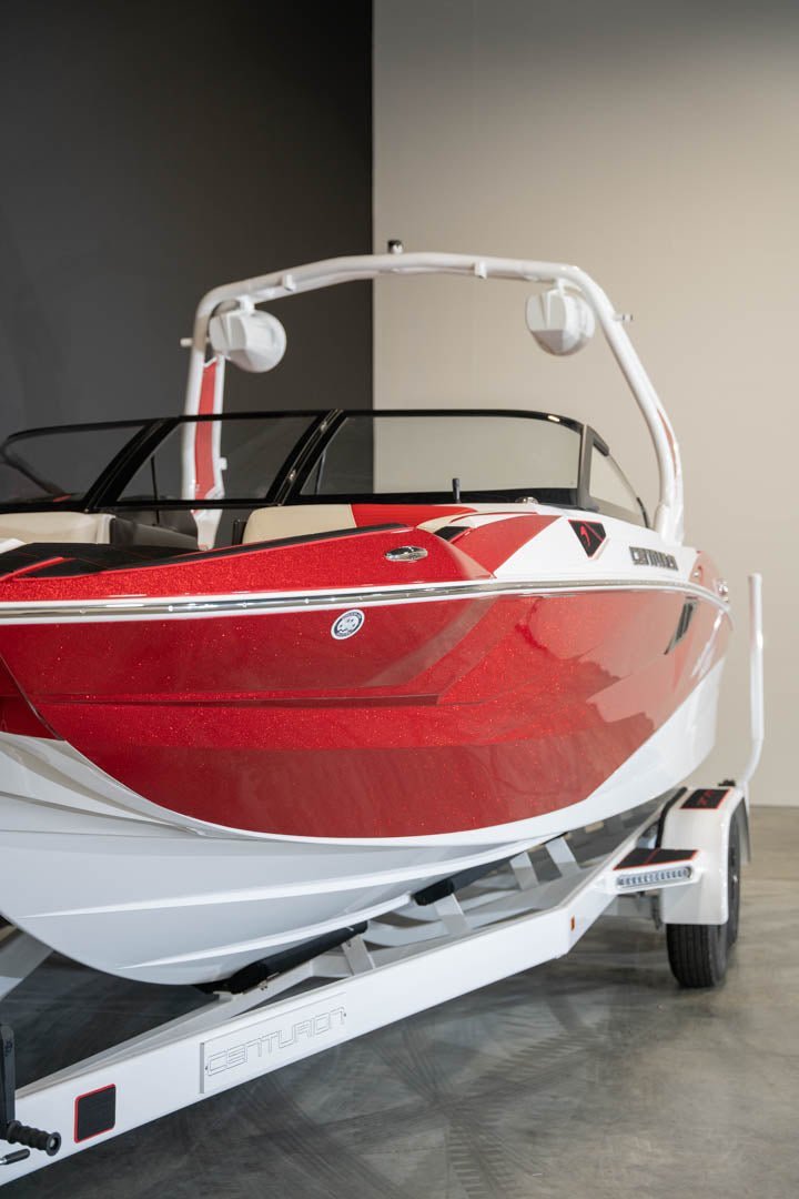 2023 Centurion Fi25 Fire Red Flake / White - BoardCo