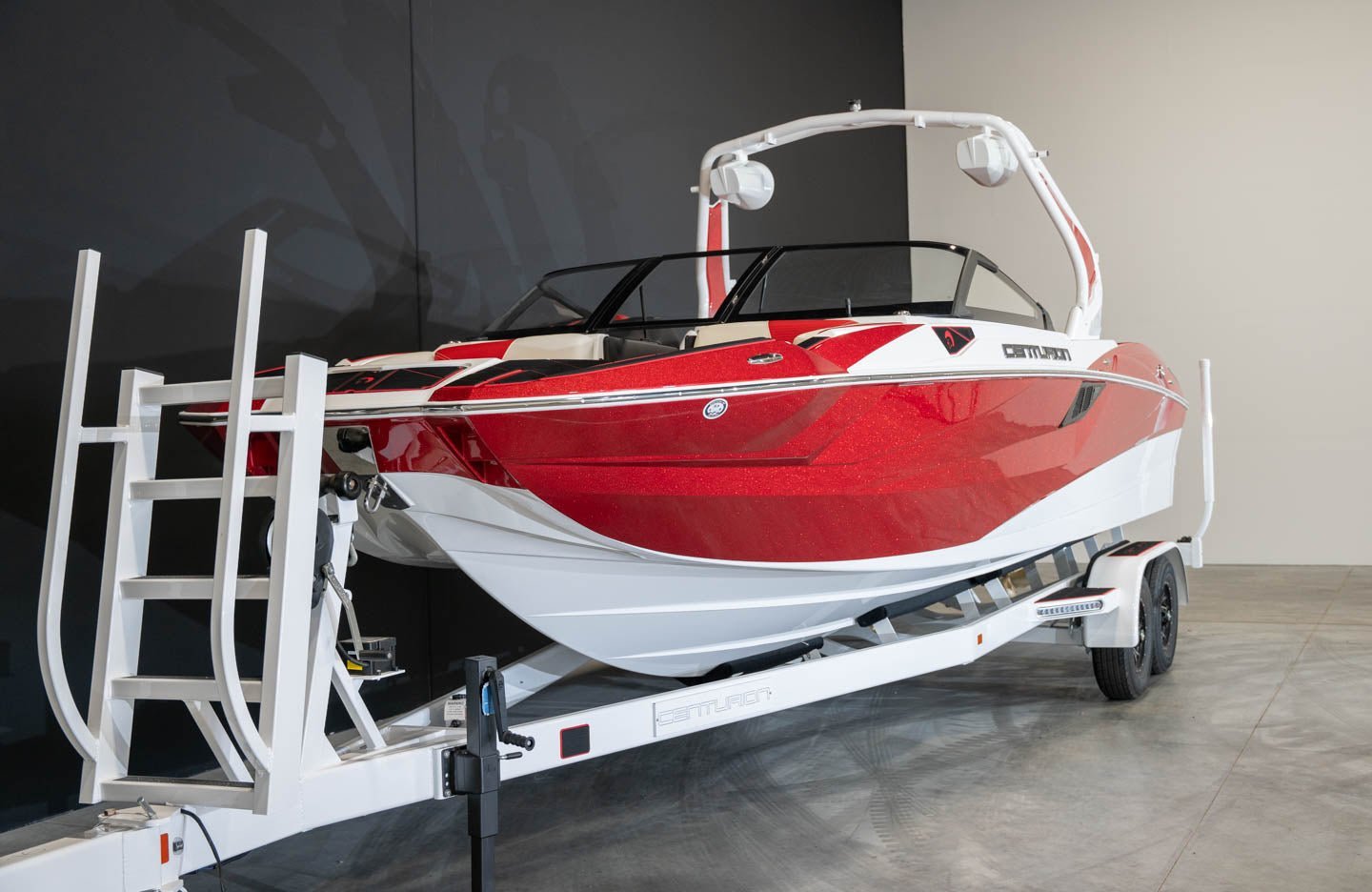 2023 Centurion Fi25 Fire Red Flake / White - BoardCo