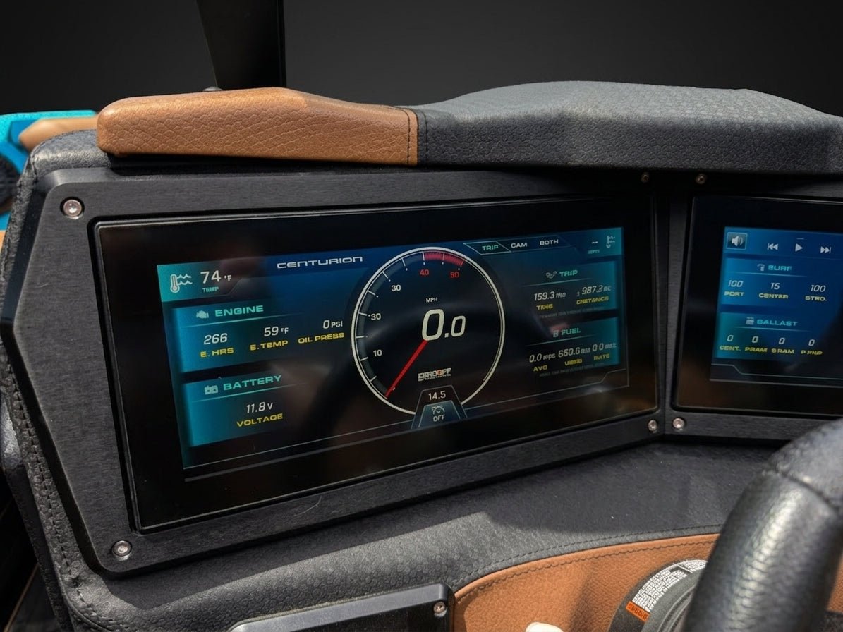 2023 Centurion Fi25 in Bahama Blue w/ Castano Brown interior - BoardCo