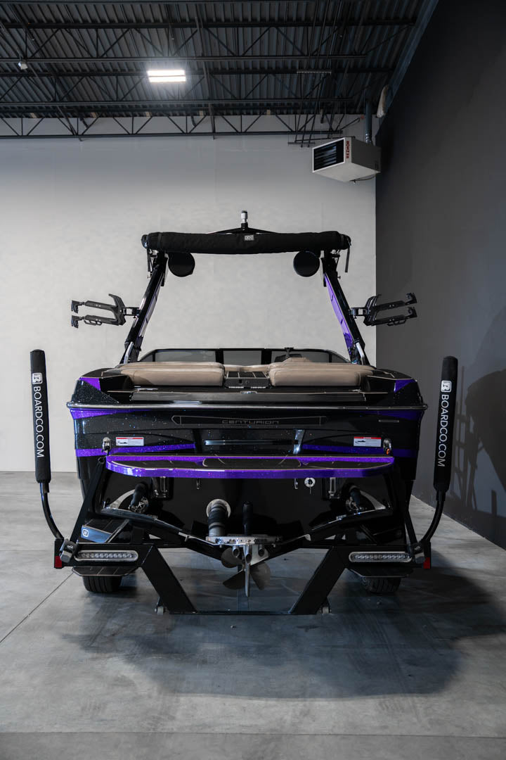 2023 Centurion Ri230 Black Flake / Purple Flake / Black - BoardCo Boats