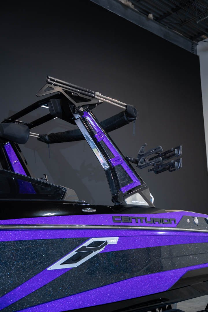 2023 Centurion Ri230 Black Flake / Purple Flake / Black - BoardCo Boats