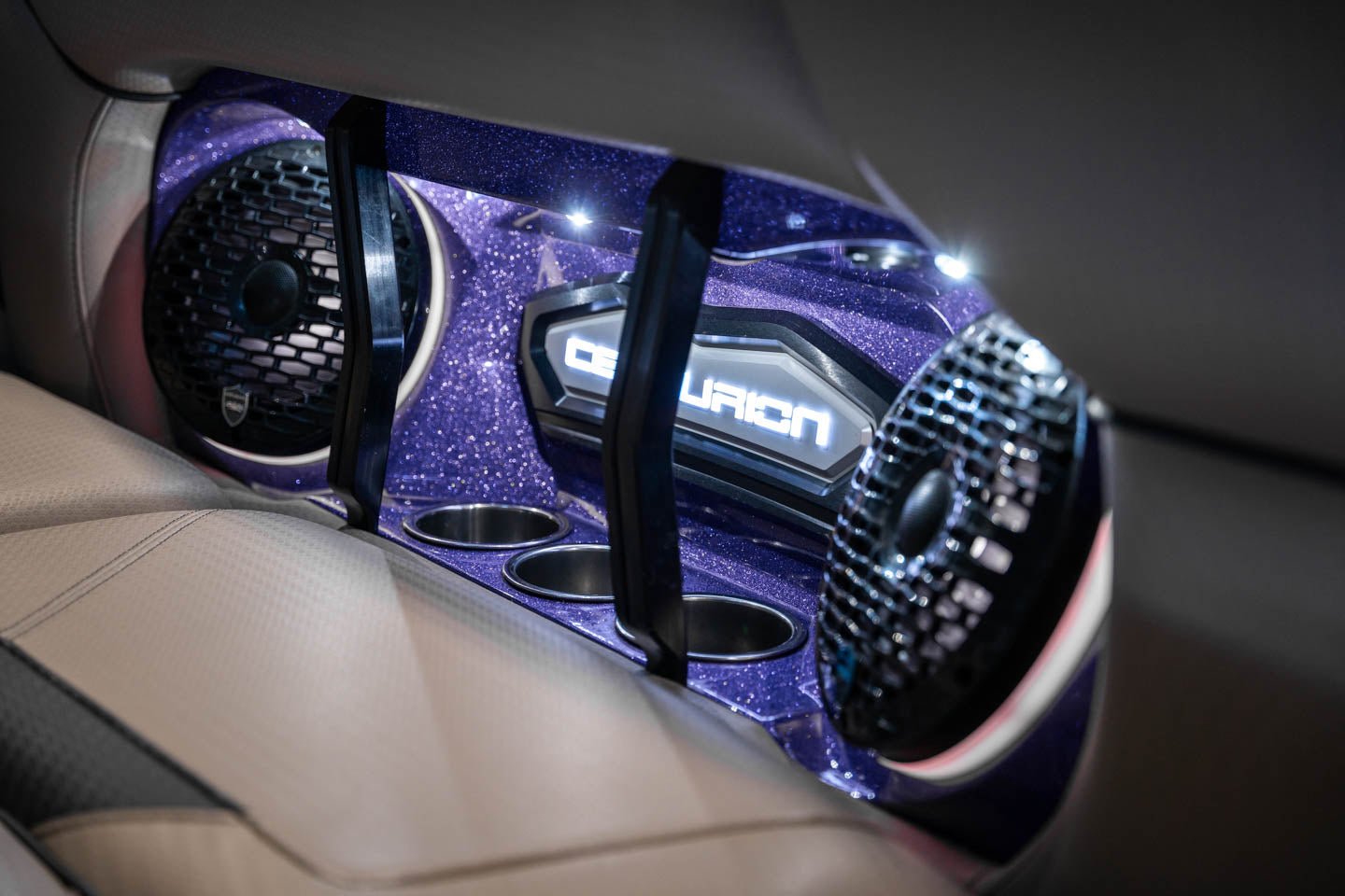 2023 Centurion Ri230 Black Flake / Purple Flake / Black - BoardCo Boats