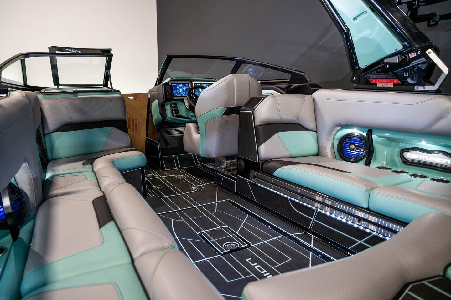2023 Centurion Ri245 Black Flake / Spearmint / Black - BoardCo
