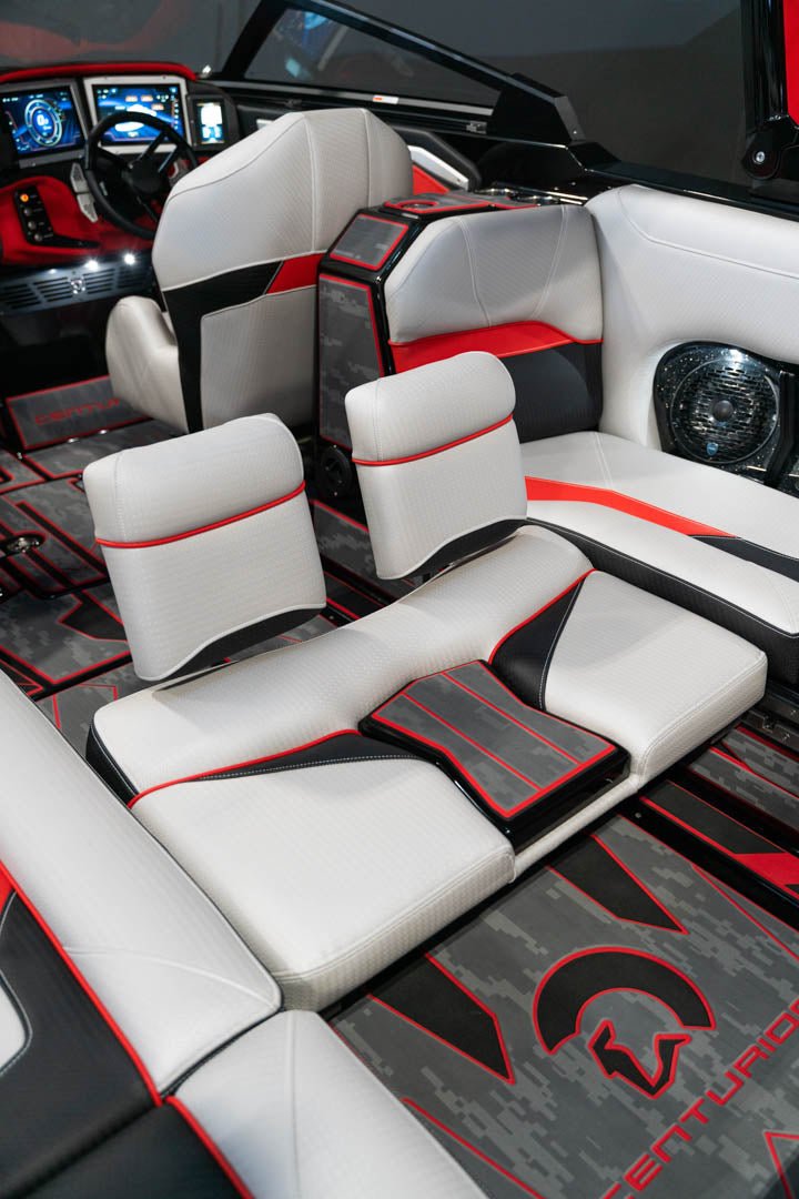 2023 Centurion Ri245 Black Flake / Too Red / Black - BoardCo Boats