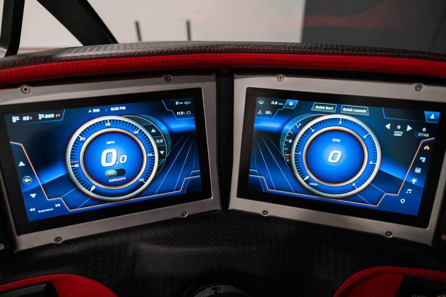 2023 Centurion Ri245 Black Flake / Too Red / Black - BoardCo Boats