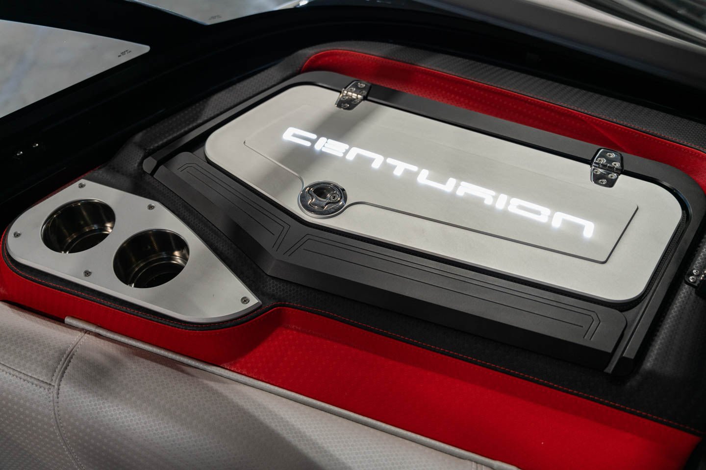 2023 Centurion Ri245 Black Flake / Too Red / Black - BoardCo Boats