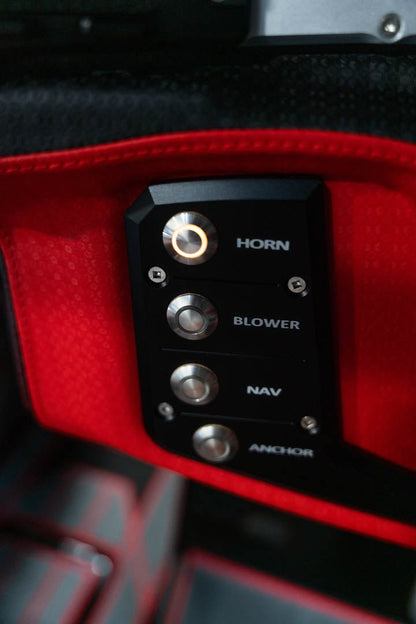 2023 Centurion Ri245 Black Flake / Too Red / Black - BoardCo Boats