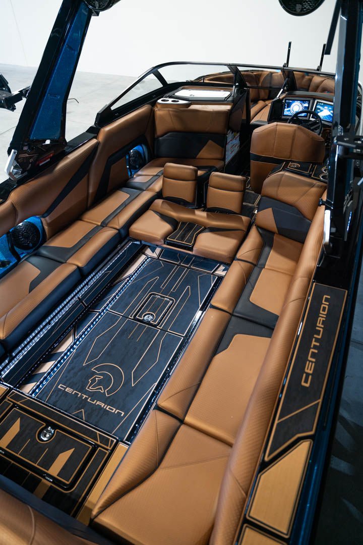 2023 Centurion Ri265 Bahama Blue Flake / Black - BoardCo Boats
