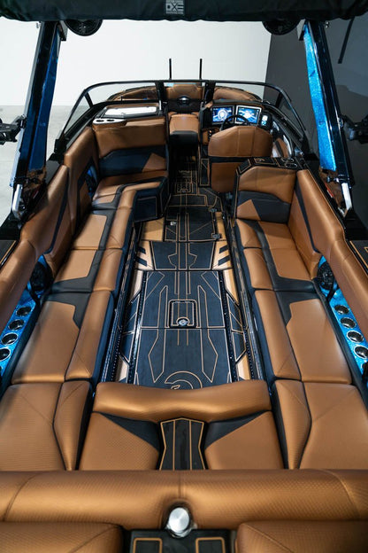 2023 Centurion Ri265 Bahama Blue Flake / Black - BoardCo Boats