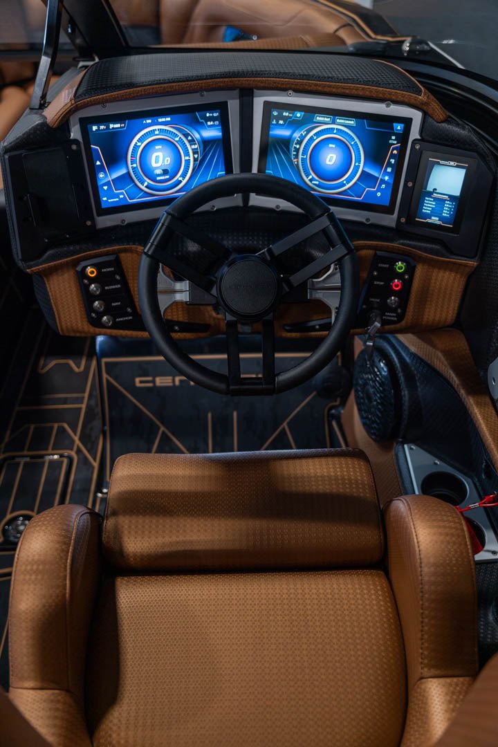 2023 Centurion Ri265 Bahama Blue Flake / Black - BoardCo Boats