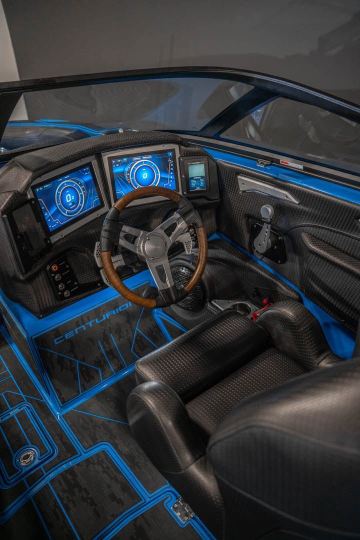 2023 Centurion Ri265 Black Flake / Marina Blue - BoardCo