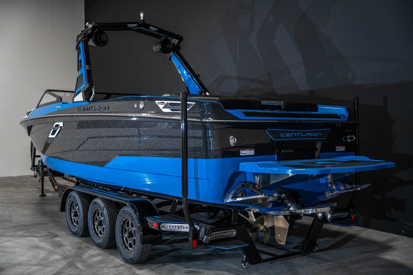 2023 Centurion Ri265 Black Flake / Marina Blue - BoardCo
