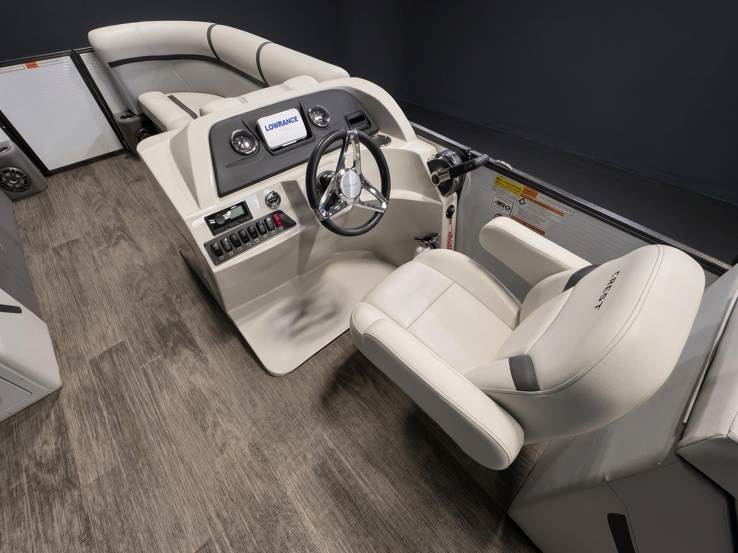 2023 Crest Classic LX 220 SLC - White / Black - BoardCo