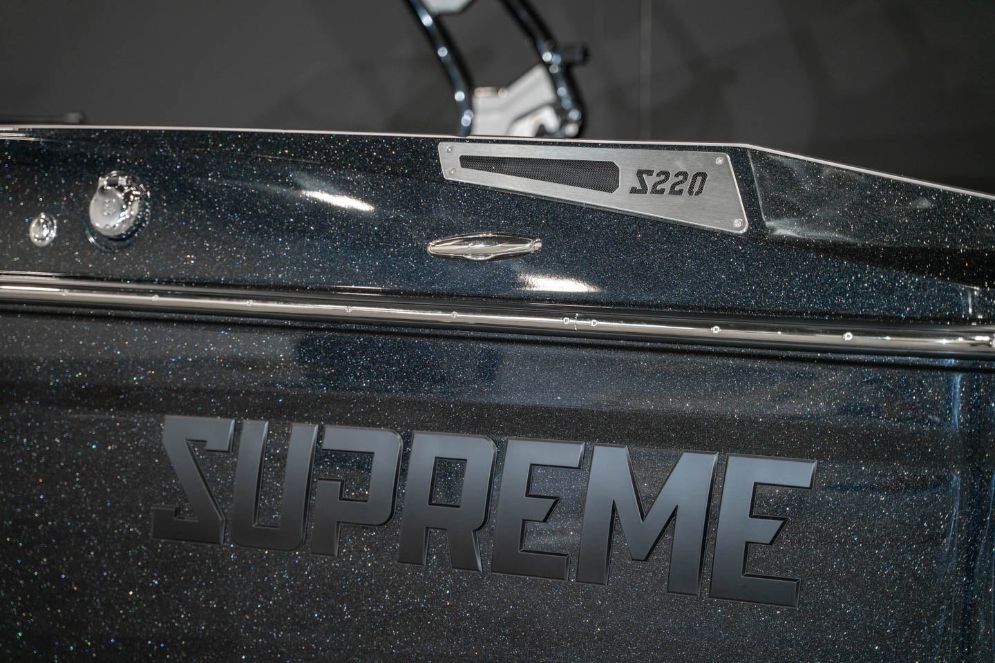 2023 Supreme S220 Black Flake / Stone Gray - BoardCo