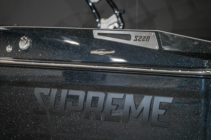2023 Supreme S220 Black Flake / Stone Gray - BoardCo