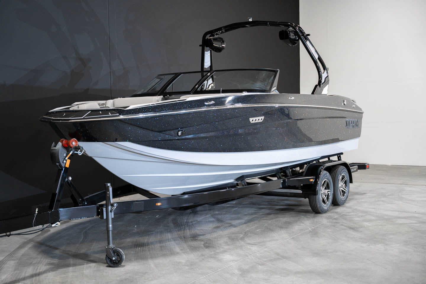 2023 Supreme S220 Black Flake / Stone Gray - BoardCo