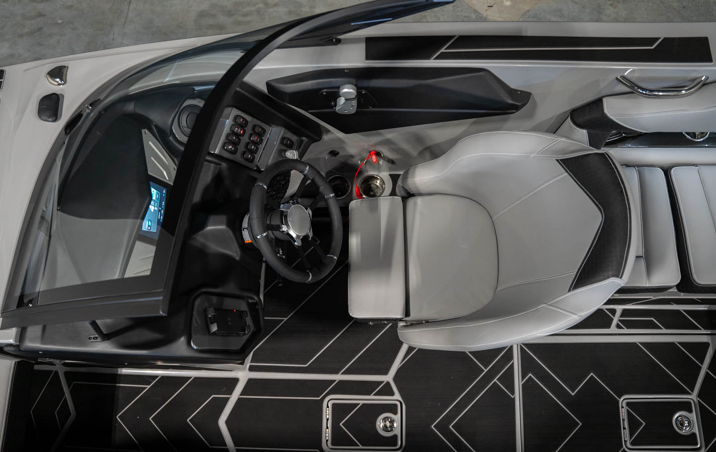 2023 Supreme S220 Black Flake / Stone Gray - BoardCo