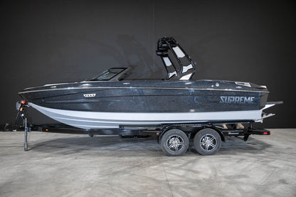 2023 Supreme S220 Black Flake / Stone Gray - BoardCo