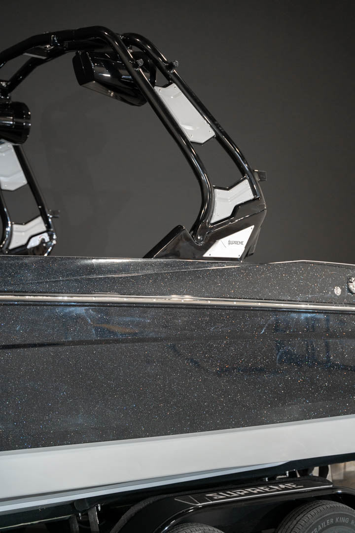 2023 Supreme S220 Black Flake / Stone Gray - BoardCo