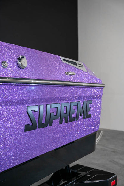 2023 Supreme S220 Lavender Flake / Black - BoardCo Boats
