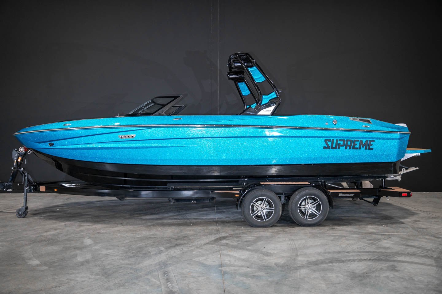 2023 Supreme S240 Bahama Blue Flake / Black - 1 - BoardCo
