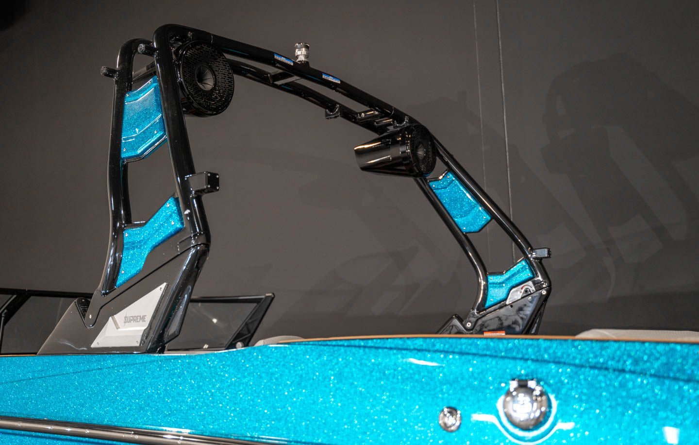 2023 Supreme S240 Bahama Blue Flake / Black - 1 - BoardCo
