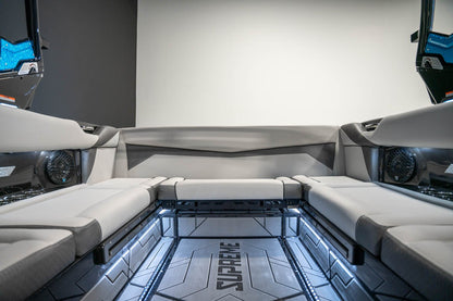2023 Supreme S240 Bahama Blue Flake / Black - BoardCo Boats