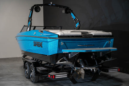 2023 Supreme S240 Bahama Blue Flake / Black - BoardCo Boats