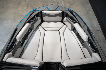 2023 Supreme S240 Bahama Blue Flake / Black - BoardCo Boats